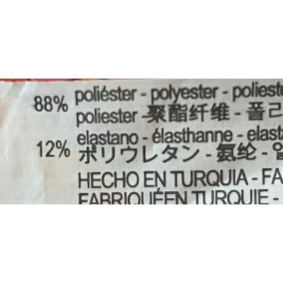 NWT Zara Pink Black Orange Paisley Pants Hi Rise Tapered Large MOD Funky Bright - Picture 7 of 10